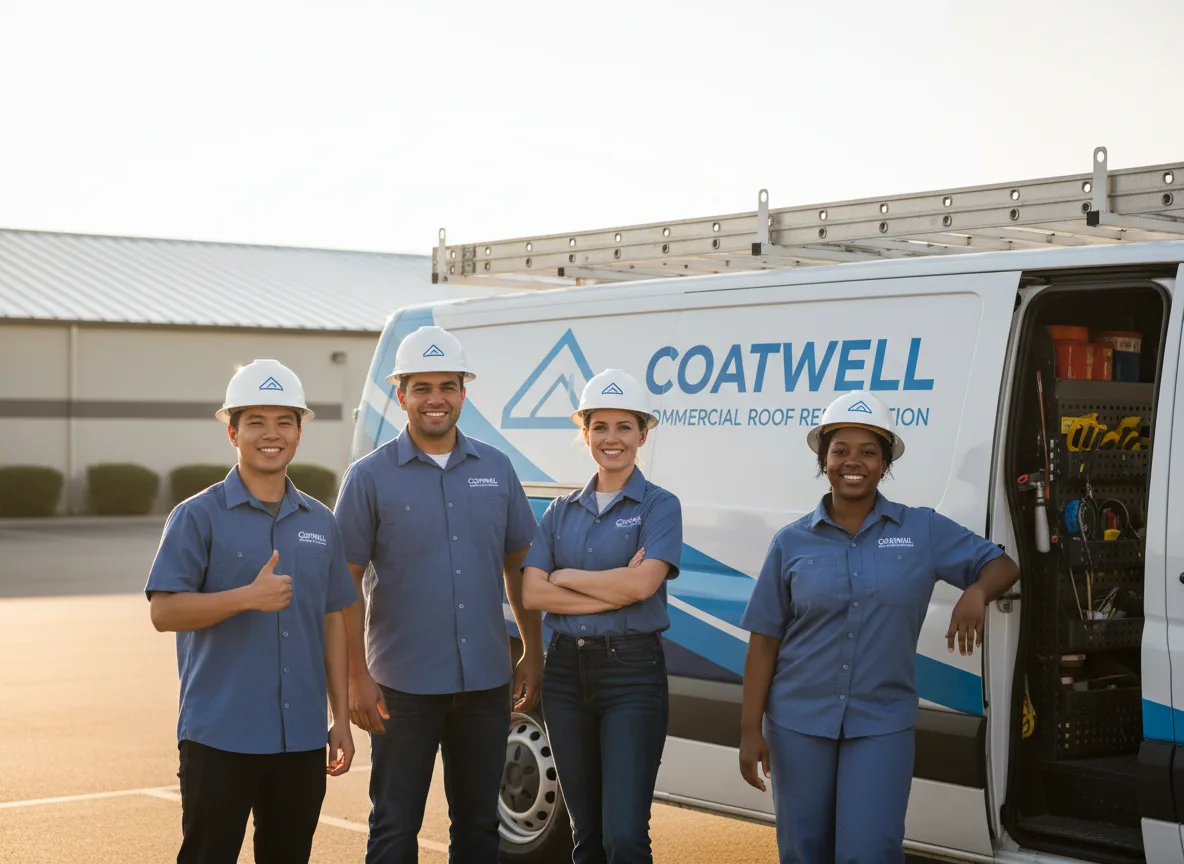 Commercial roof coating company in Remington, IN